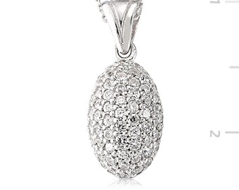 Swarovski Silver Necklace - IJ1-2096