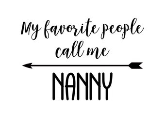 Download Nanny svg file | Etsy