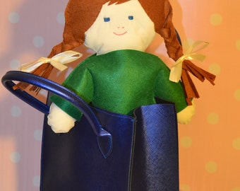 Handmade rag doll - Dolly Madison