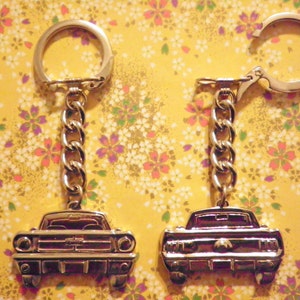 1 Vintage Silverplated 65 Mustang Key Chains