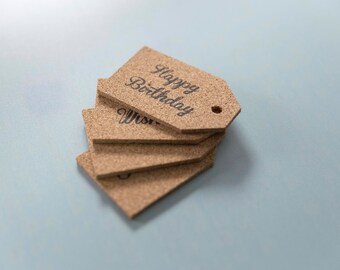 Little cork labels - Gift labels
