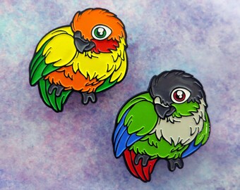 Conure Enamel Pin - Borbs