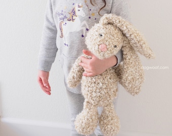 Classic Stuffed Bunny Crochet Pattern for Easter