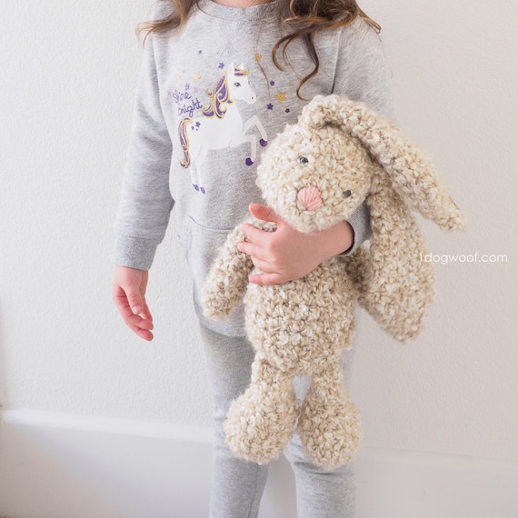 Classic Stuffed Bunny Crochet Pattern for Easter 