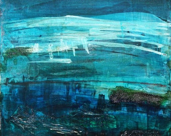 Series Blue in blue: Underwater Blue II-unique