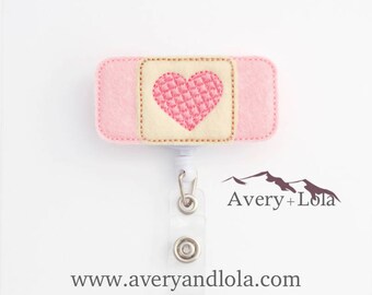 Bandage Badge Reel, Medic ID Holder, Bandage ID Holder, ID Badge Holder, Teacher Gift, Nurse Gift