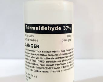 Formaldehyde 37% High Purity 30ml, 120ml