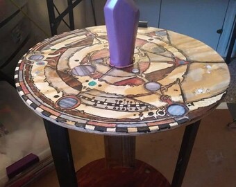 Dark Crystal Side Table