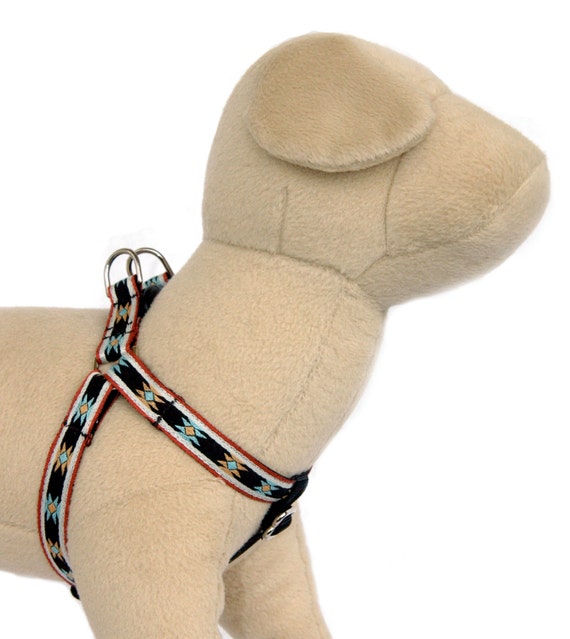 Dog harness dog leash Designer dog harness Southwest Tribal