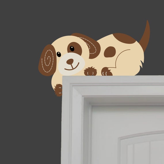 Puppy Dog Wall Decal Nursery Decor Art