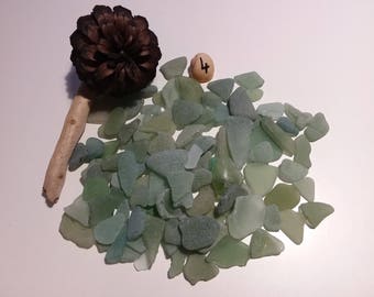 Verre poli par la mer