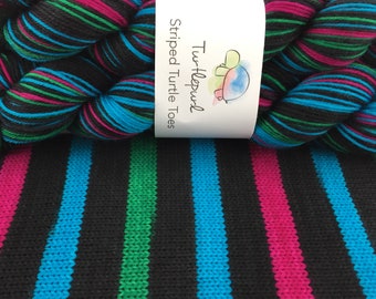 Comic Strip - Hand Dyed Self Striping Sock Yarn