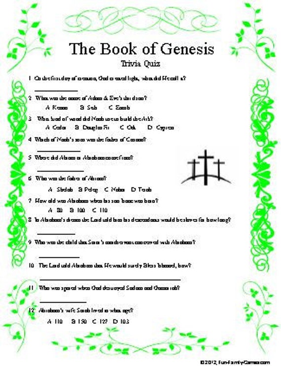 book of genesis bible study