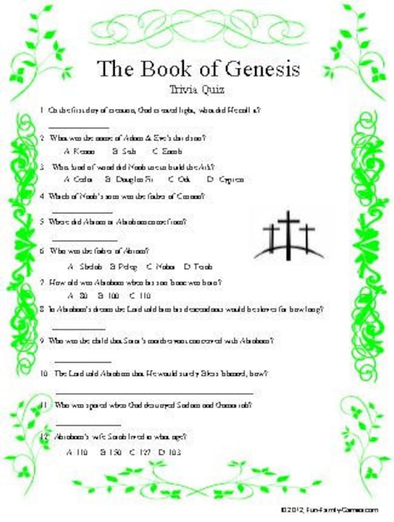 the-book-of-genesis-trivia-questions