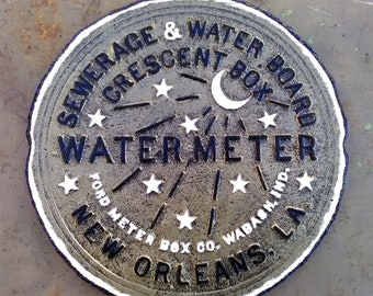New Orleans Water Meter - Superbowl Saints!