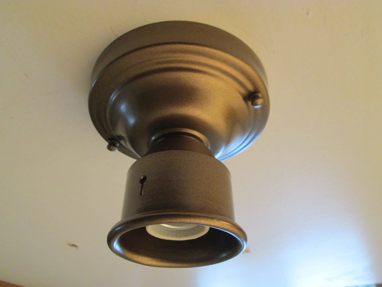 Art Deco Styled Beaded 3 Chain Ceiling Light Fixture For Glass Zoom