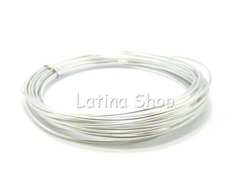 10 m - 1/1.5/2mm Silver Aluminum wire