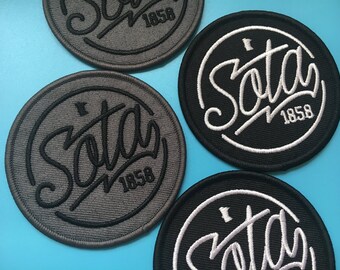 100 Custom patch Embroidered patch, Personalize embroidery patch, Custom Fabric Patches, Custom Name Patch, Design Name patch Back patch