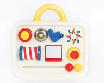 Vintage Baby Toys-Play Time Activity Board-Ambi Toys, E247