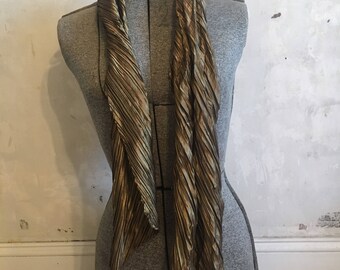 Vintage disco gold scarf