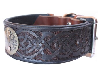 Celtic Inspired Dog Collar