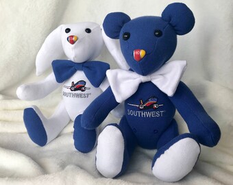 Flight Attendant Polo Keepsake Bear