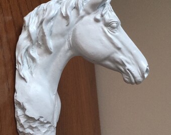 horse hooks, white, coat hook, key hook wall hook