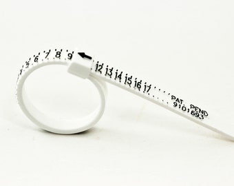 Ring Sizer, Reusable Multisizer US Ring Sizer with Instructions