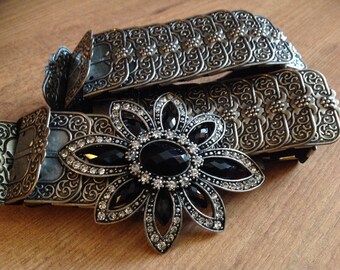 Ceinture habillée en métal Vintage