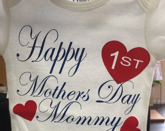 Mother's Day baby onesie