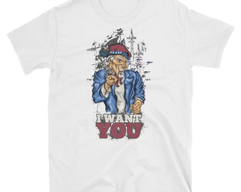 Urban Uncle Sam Patriotic USA T-Shirt