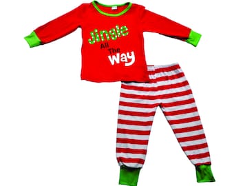 Boy's Jingle All The Way Christmas Pajamas