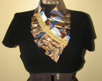 NEW - Necktie Necklace - Silk Necktie Accessorie - Unique Gift - Refashioned necktie