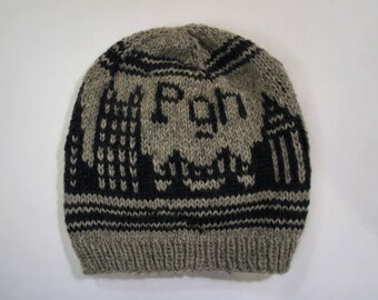 Gray Pittsburgh Skyline Knit