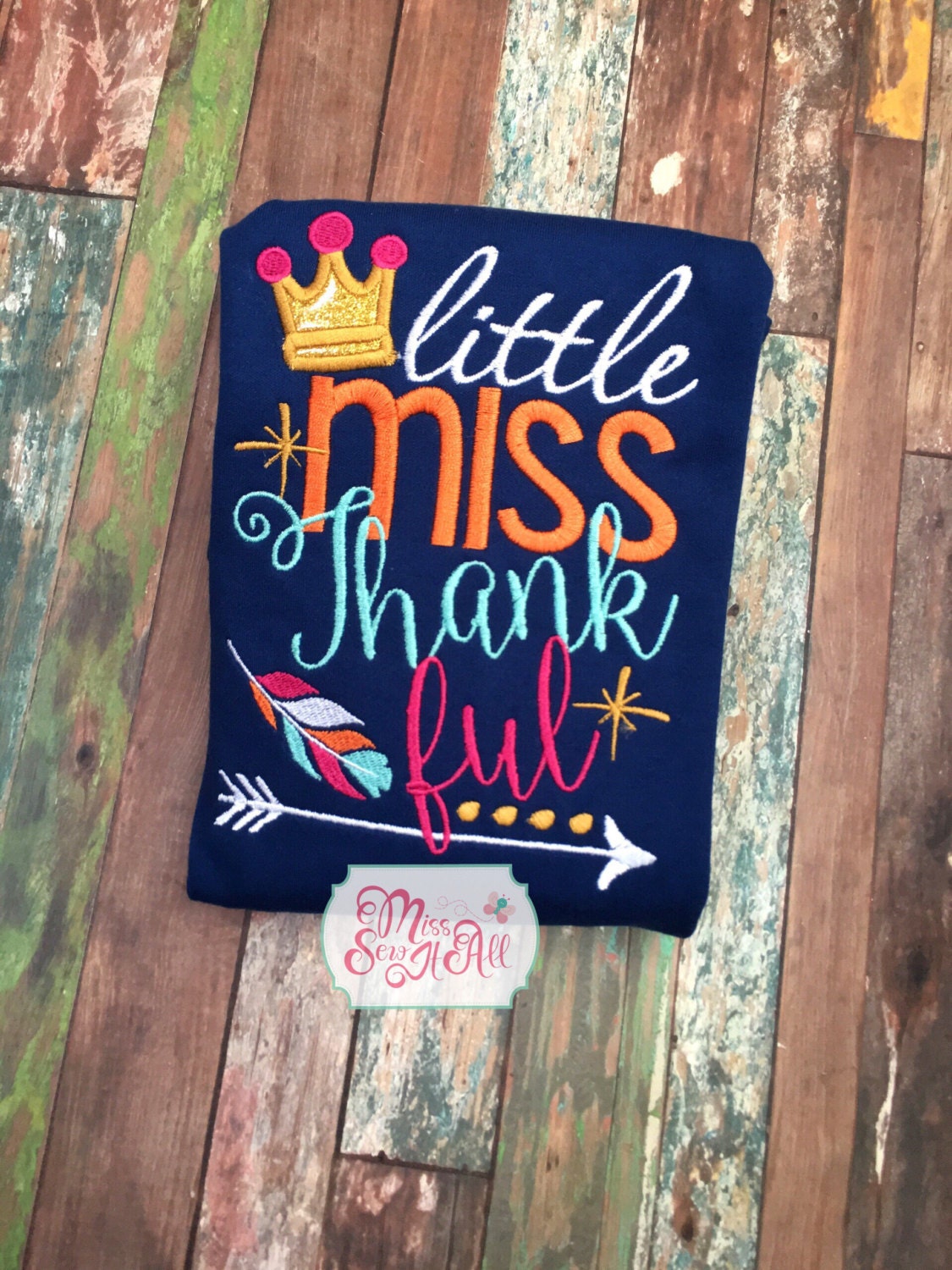 little miss thankful shirt