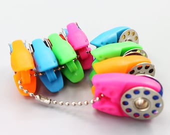20 PCS Tulips Bobbin Clamps/bobbin holder with a Jar