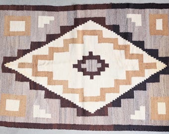 Navajo Rug: native american crystal weaving