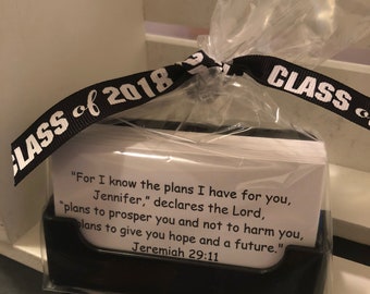 GRADUATES Personalized Scripture Cards