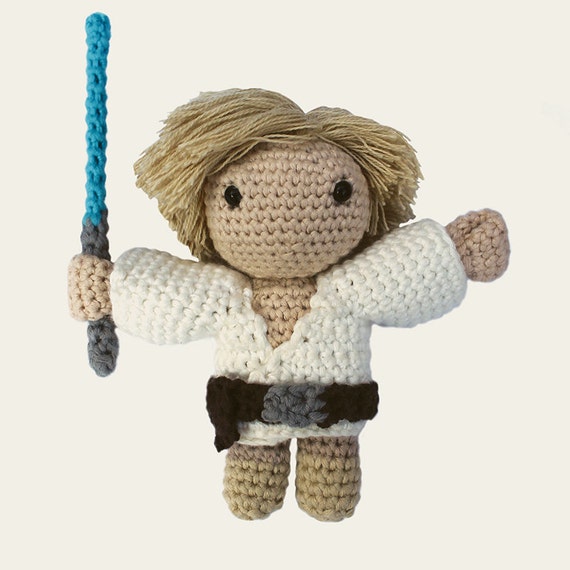 Luke Skywalker - Star Wars. Amigurumi Pattern PDF.