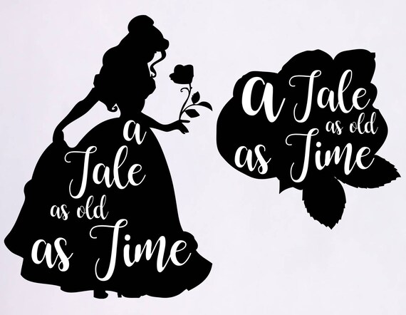 Free Free Disney Belle Silhouette Svg 656 SVG PNG EPS DXF File