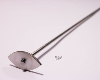Mandrel by Cabochon "Lens" (15х30mm)