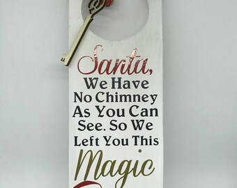 Santa's Magic Key Door Hanger