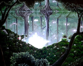 Phantom Forest - Fan Art Final Fantasy VI - poster poster - Mog
