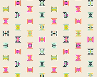 1/2 Yard - Spirit Animal - Arrowheads - Electic - Tula Pink - FreeSpirit - Fabric Yardage - PWTP043.ELECT