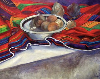 Kitchen Decor, Still Life Painting, Kitchen Art, Original Painting,Wall Decor, Food Art, Still Life Painting, Wall Art