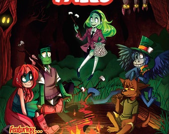 Fireside Tales - Issue #1 - All Ages - Monsters - Comic Book - Indie Comics - Last Ember Press - Super Hero - Robots