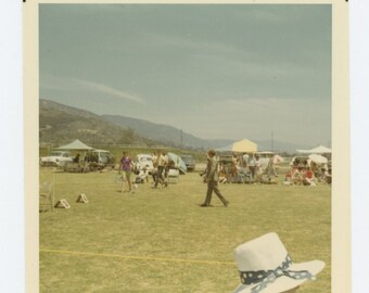 Vintage Snapshot Photo: Hat, c1960s-70s (72547)