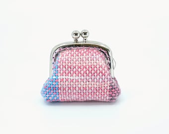 Handwoven Petite Kisslock Purse - Sweet Summer