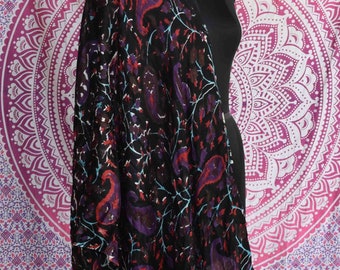 Kashmiri Shawl Indian Wool Scarf Cashmere Pashmina Handmade Warm Neck Wrap Hand Woven Shawl Reversible Stole