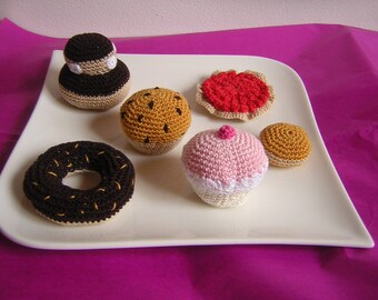 assortment of small pastries here and elsewhere in the hook